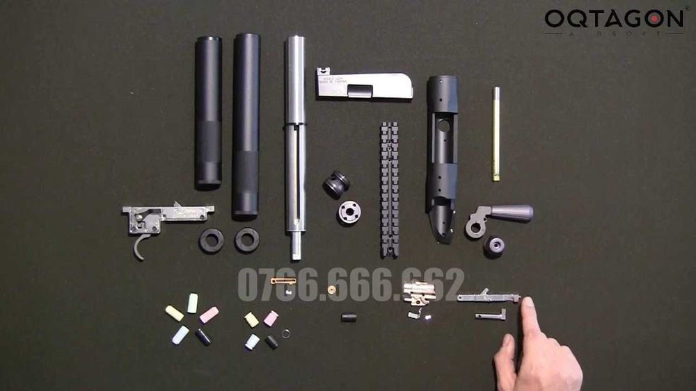 Pistol (Modificat Co2 5.3J !!) ~ NOU ~ Cu Aer Comprimat Airsoft + Gaz