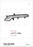 Lumina de zi, day light peugeot 508 2014-2018