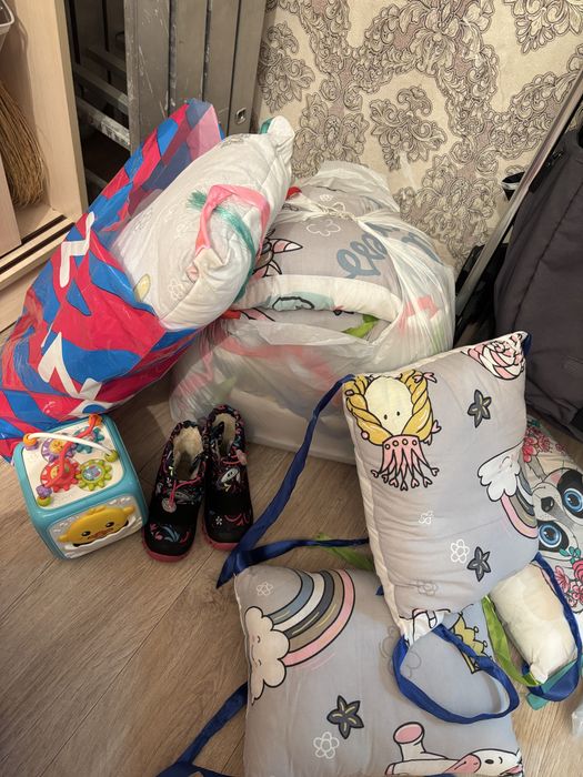 Даром детские сапоги 20/21 и бортики для безопасности