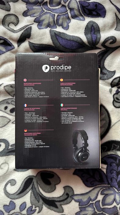 Casti DJ/Podipe PRO 580/ Monitoring Headphones