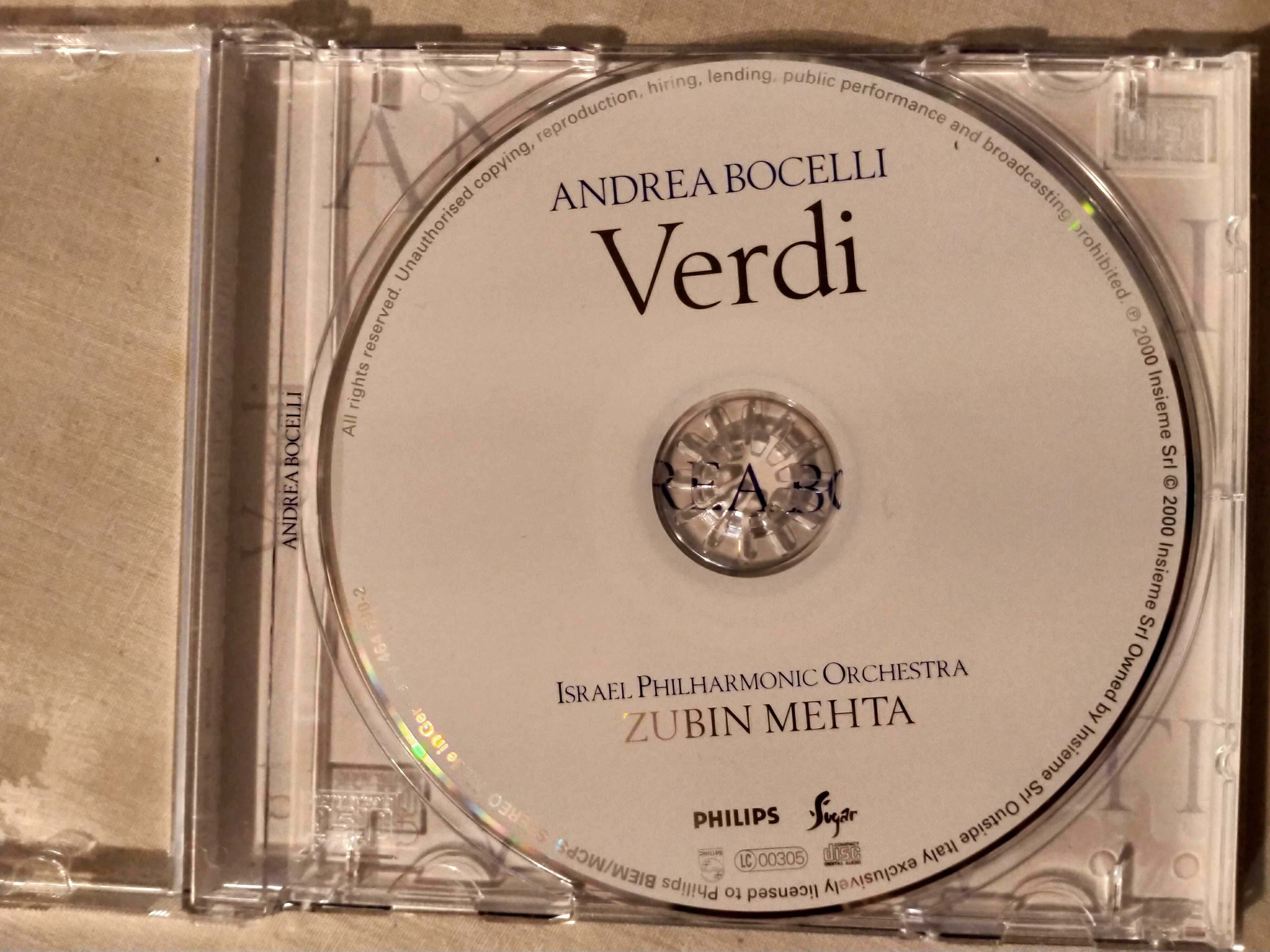 АНДРЕА БОЧЕЛИ - Албум "Верди" на CD