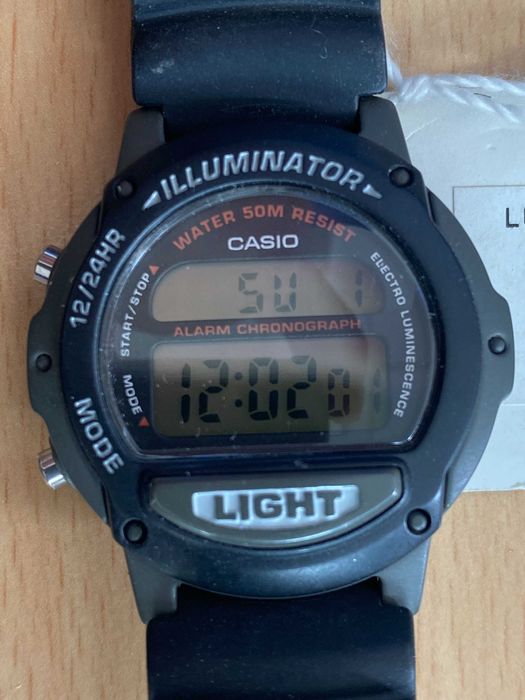 Ceas Casio nou Illuminator Afisaj LW-22H dama/copii