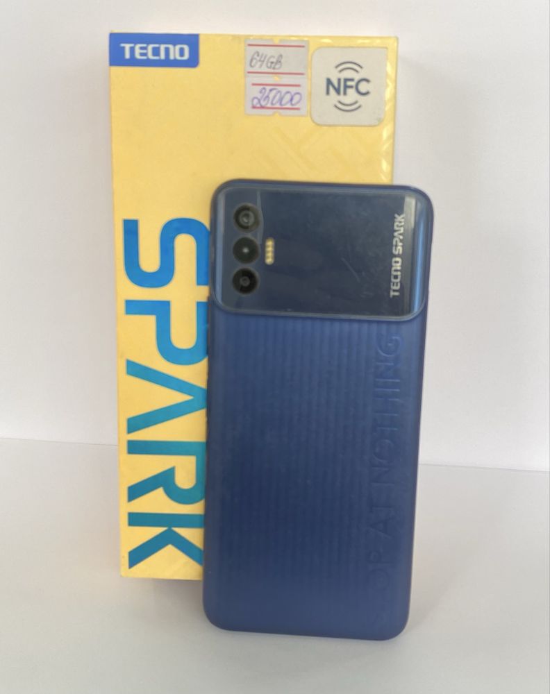Телефон Tecno spark 8p, ЖанТаС ломбард, г. Астана