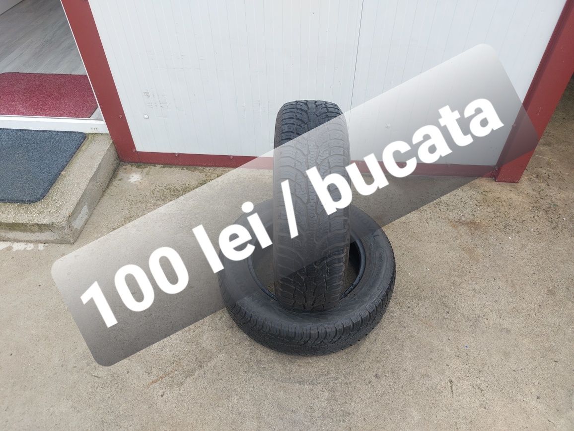 100 lei bucata! Doua anvelope ALLSEASON 185 65 15 Uniroyal