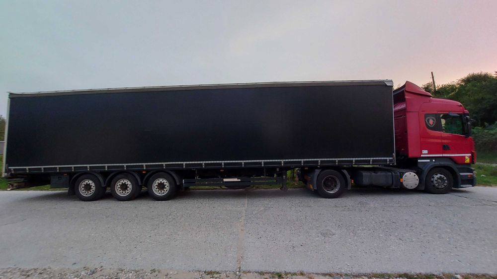 Scania R40 si semiremorca