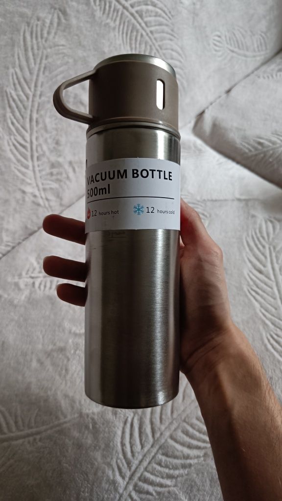 Классический термос Vacuum Bottle новый