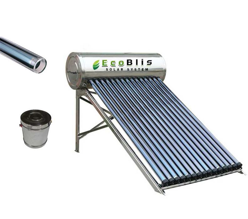 Panou Solar Presurizat / Nepresurizat cu boiler - Apa Calda - Inox