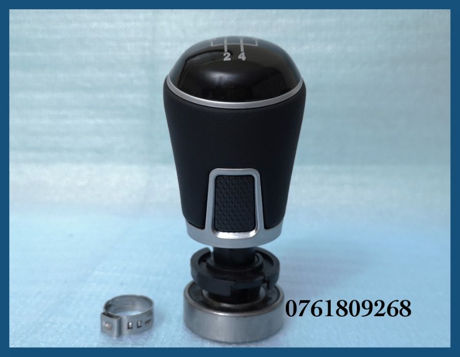 Nuca schimbator piele VW Bora Golf 4 5 6 Jetta Eos Tiguan cu 5 trepte