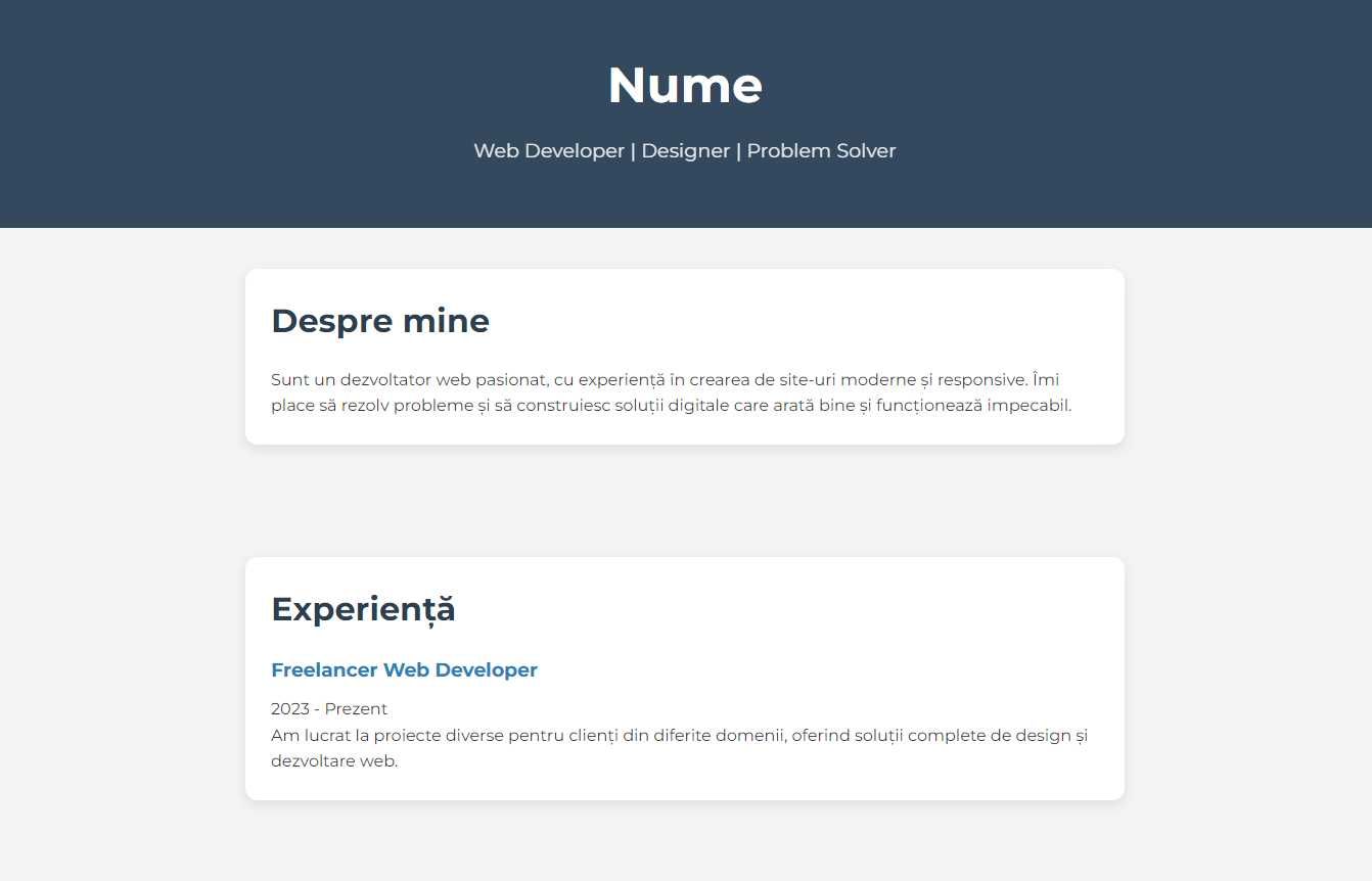 Servicii creare site web complet – aspect modern, funcțional
