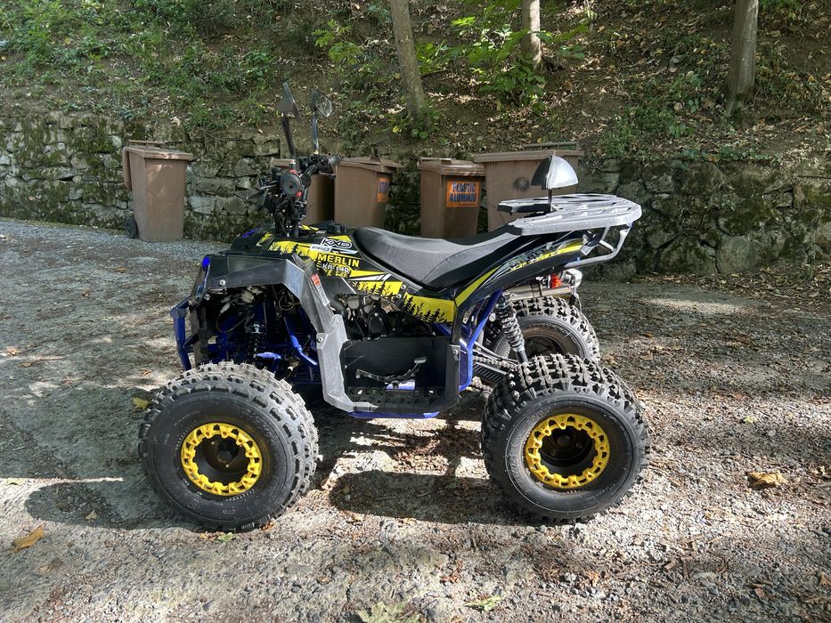 Atv Kxd Pro 140 cc model Merlin Stare ca nou 131Km utilizat