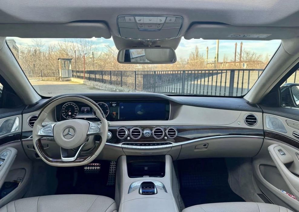 Mercedes Benz S350d Long 4 Matic - 6 Butoane Burmeister Panoramic 2015
