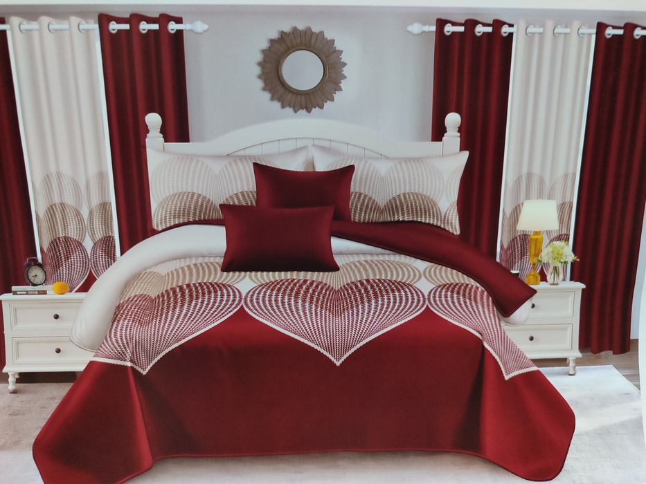 НОВИ Спални комплекти 6 части, възглавници