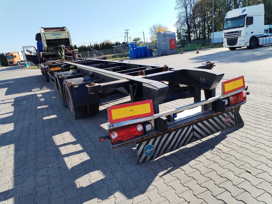 Remorca BDF Zaslaw 18t Mega , an 2012