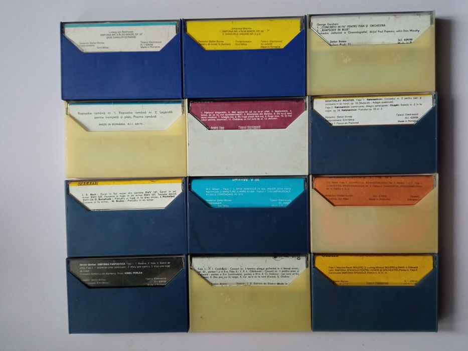 Lot casete audio Electrecord Made in Romania muzica veche