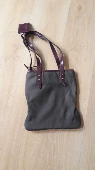 Чанта дамска сиво-лила