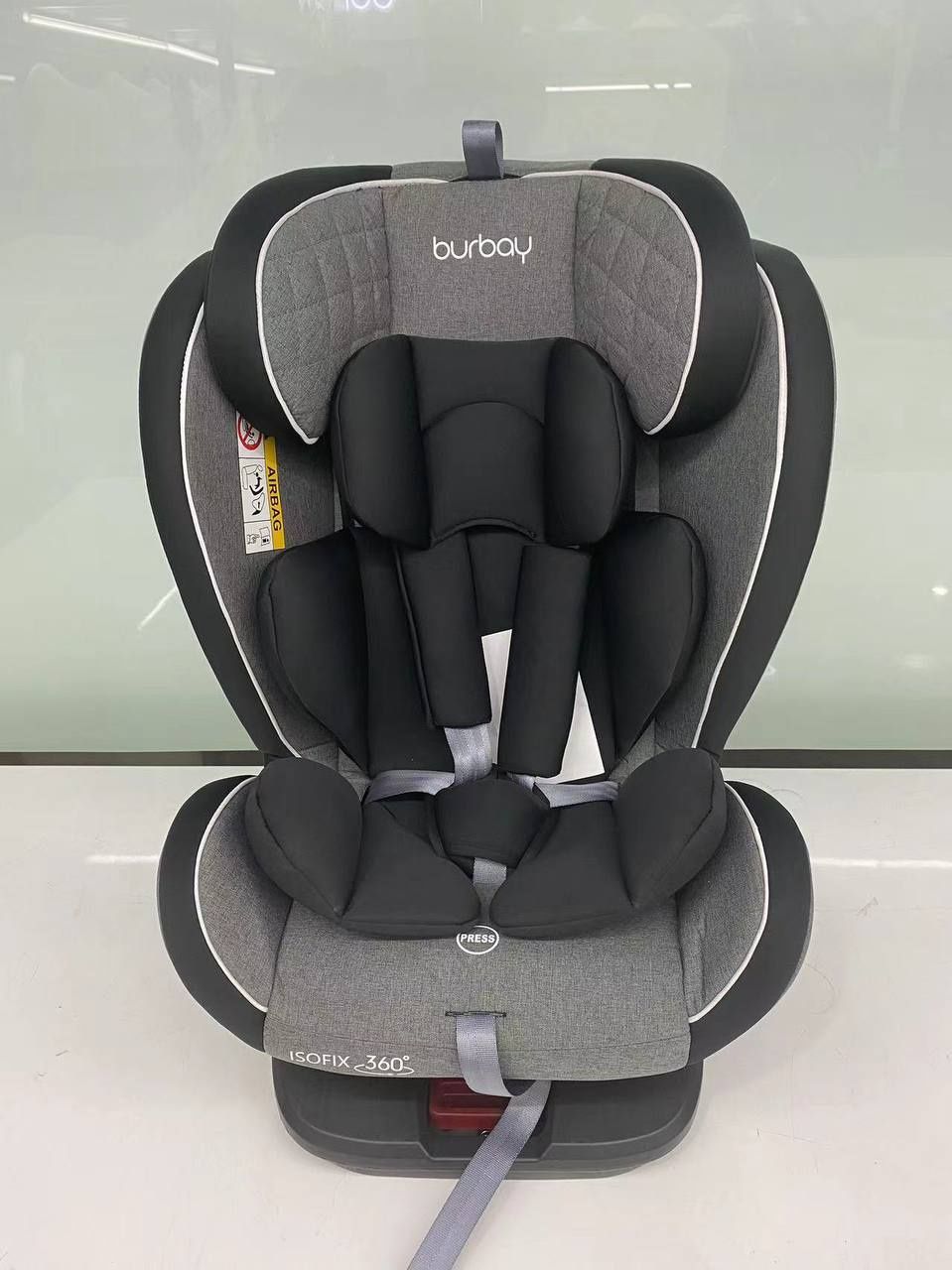 Автокресло детское 360 градус Isofix bolalar avtokreslosi avto sidenya