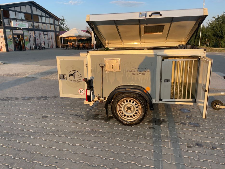 Remorca transport caini