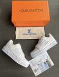 Adidasi LV / Louis Vuitton Trainer / Triple White