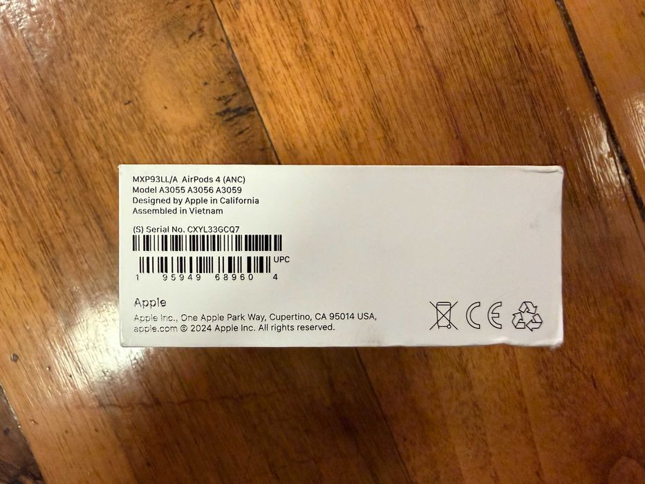 Наушники AirPods 4 ANC (Оригинал)