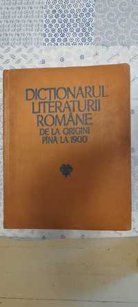 Dicționarul Literaturii Române De La Origini Până La 1900