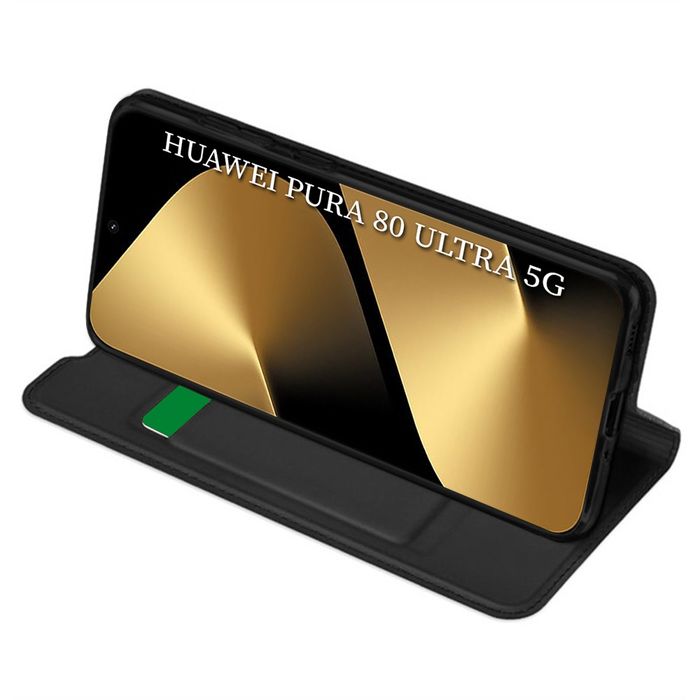 Huawei Pura 80 Pro / 80 Ultra / VELVET BOOK Кожен калъф тип тефтер