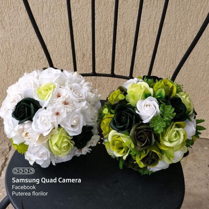 Seturi nunta din trandafiri de săpun