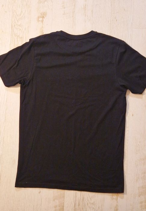 Tricou negru Palm Angels marimea L, merge la un M.