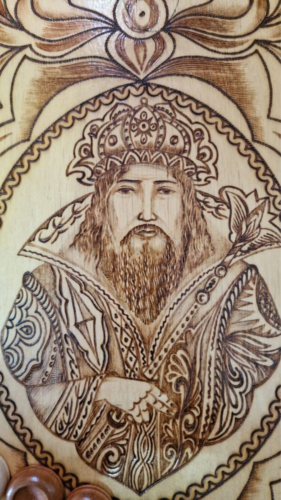 Нарды из натурального дерева