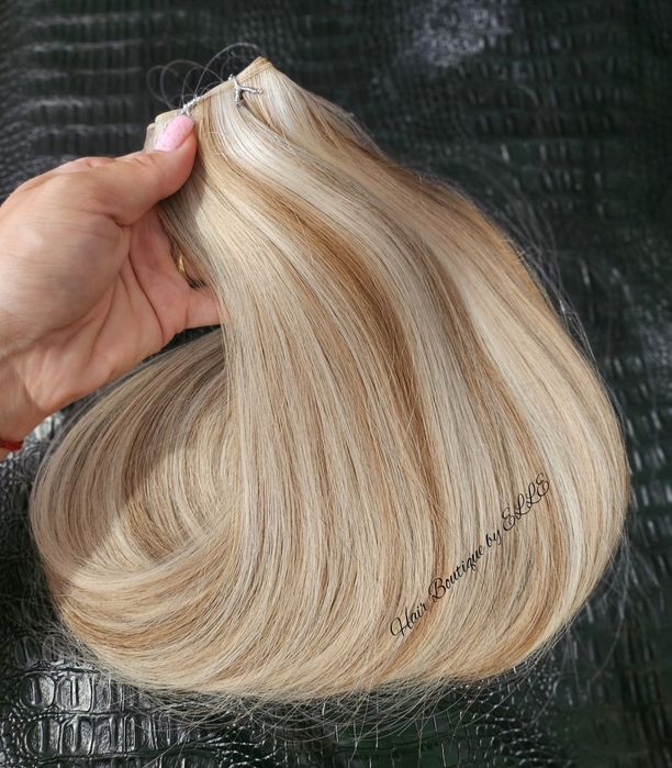 100% Естествена славянска коса + ПОДАРЪК