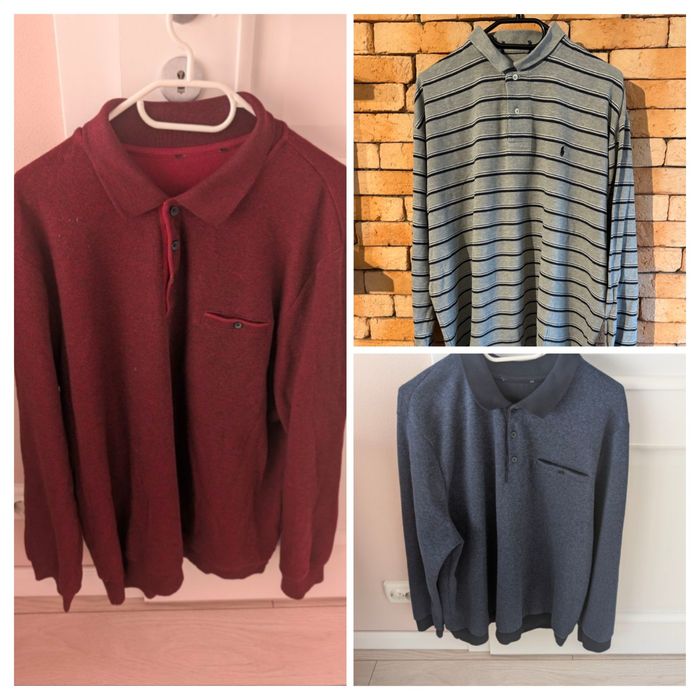 Bluze originale Polo by Ralph Lauren si Marco Polo XXL