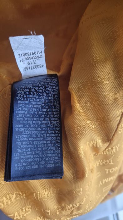 Geaca dama pene-puf Tommy Hilfiger nr.M originala