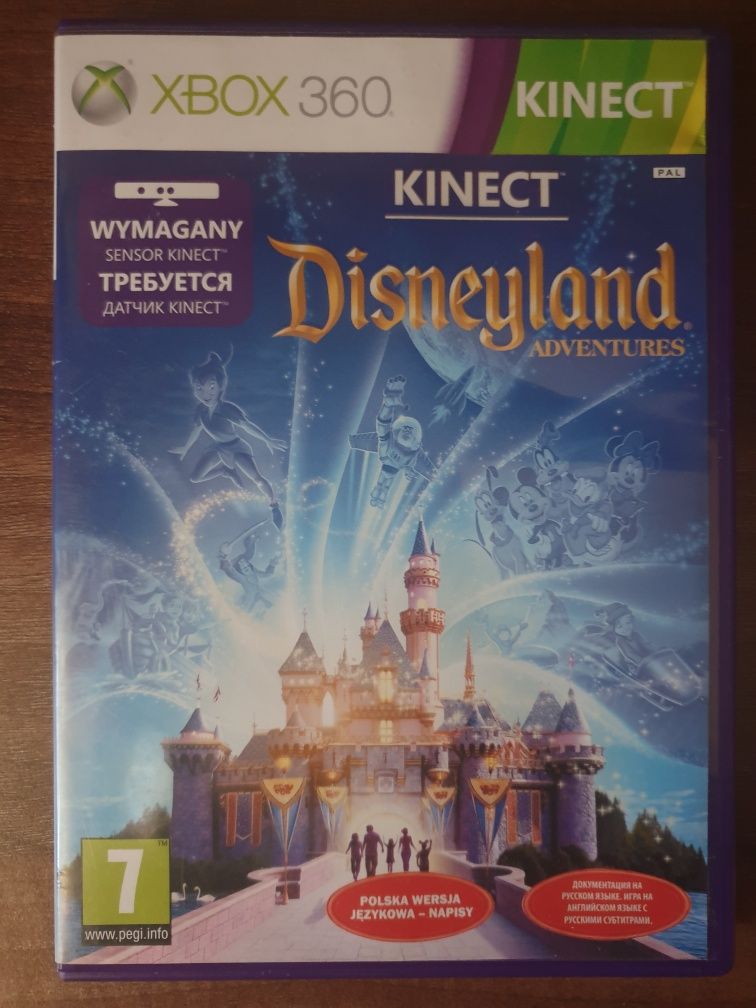 Kinect Disneyland Adventures & Rush A Disney Pixar Adventure Xbox 360