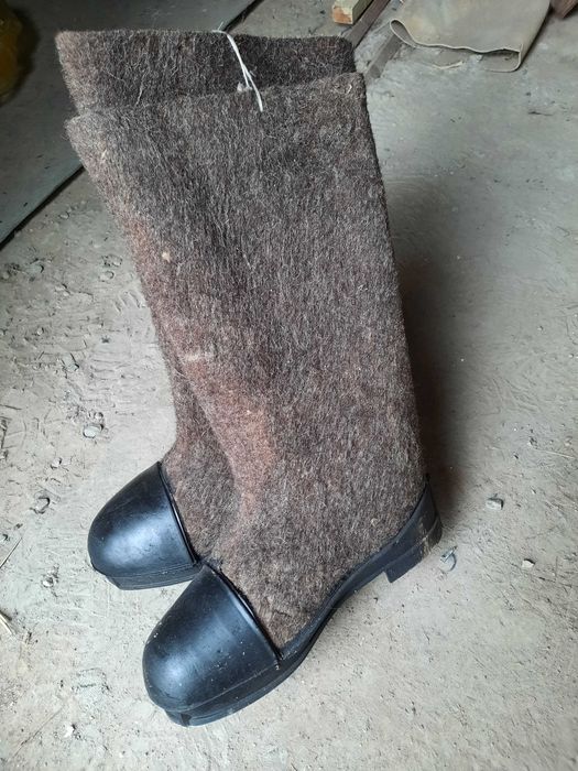 Валенки на резиновой подошве