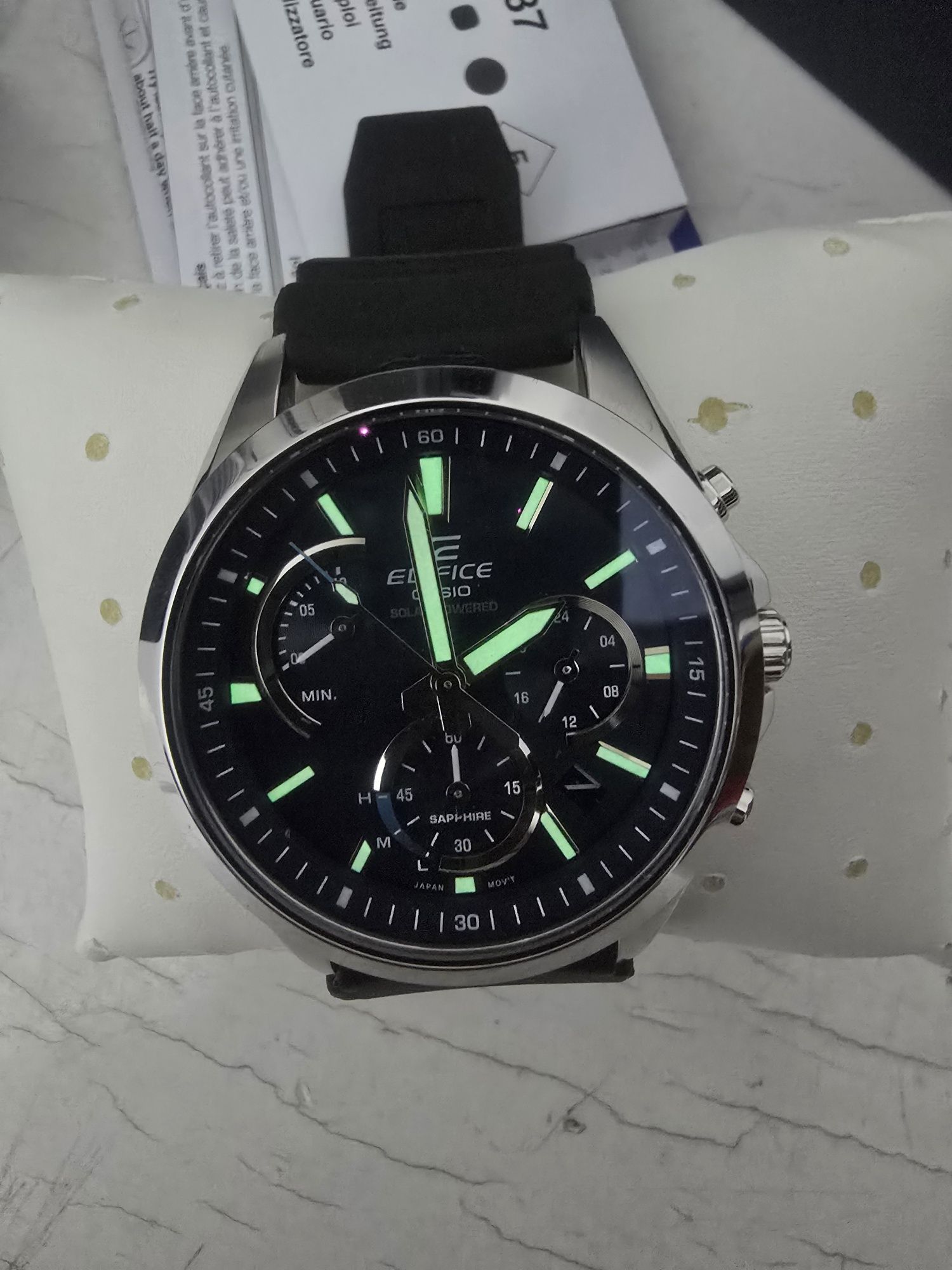 Casio Edifice EFS - S530 incarcare solara