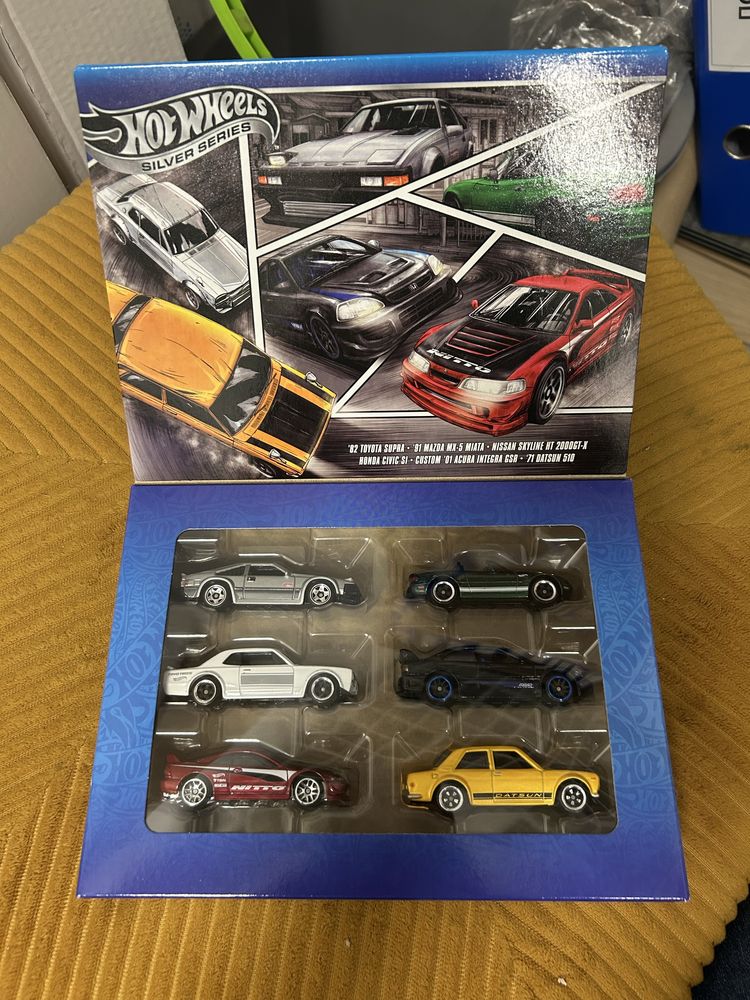 Hot Wheels silver series