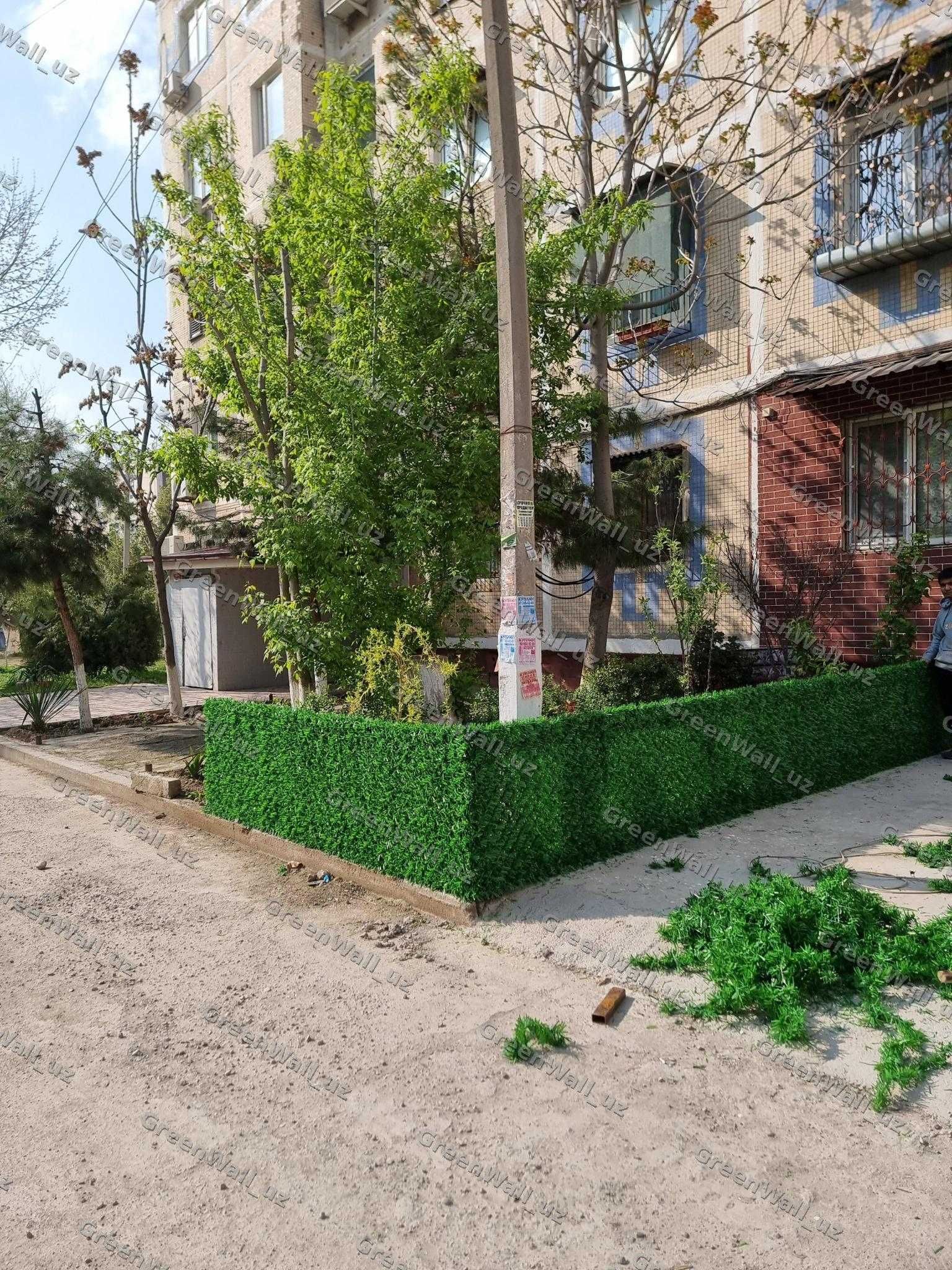 Zabor yashil devor, Suniy gazon, етказиб бериш, оптом нархда