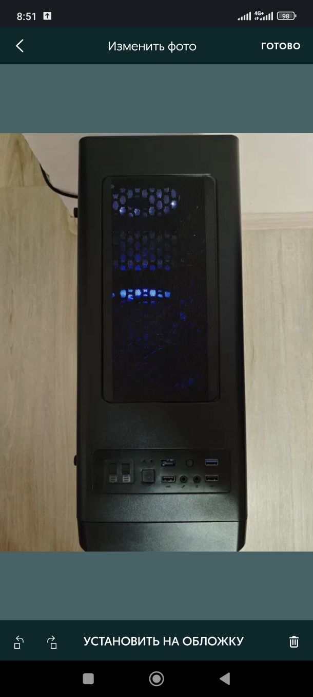 I3 10100f, gt730, 16ozu, ssd+hhd игровой компьютер