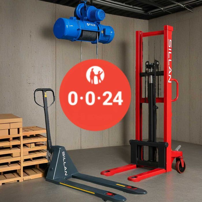 Складское/грузоподъемное, штабелер, таль, рохля, тележка! Цены от