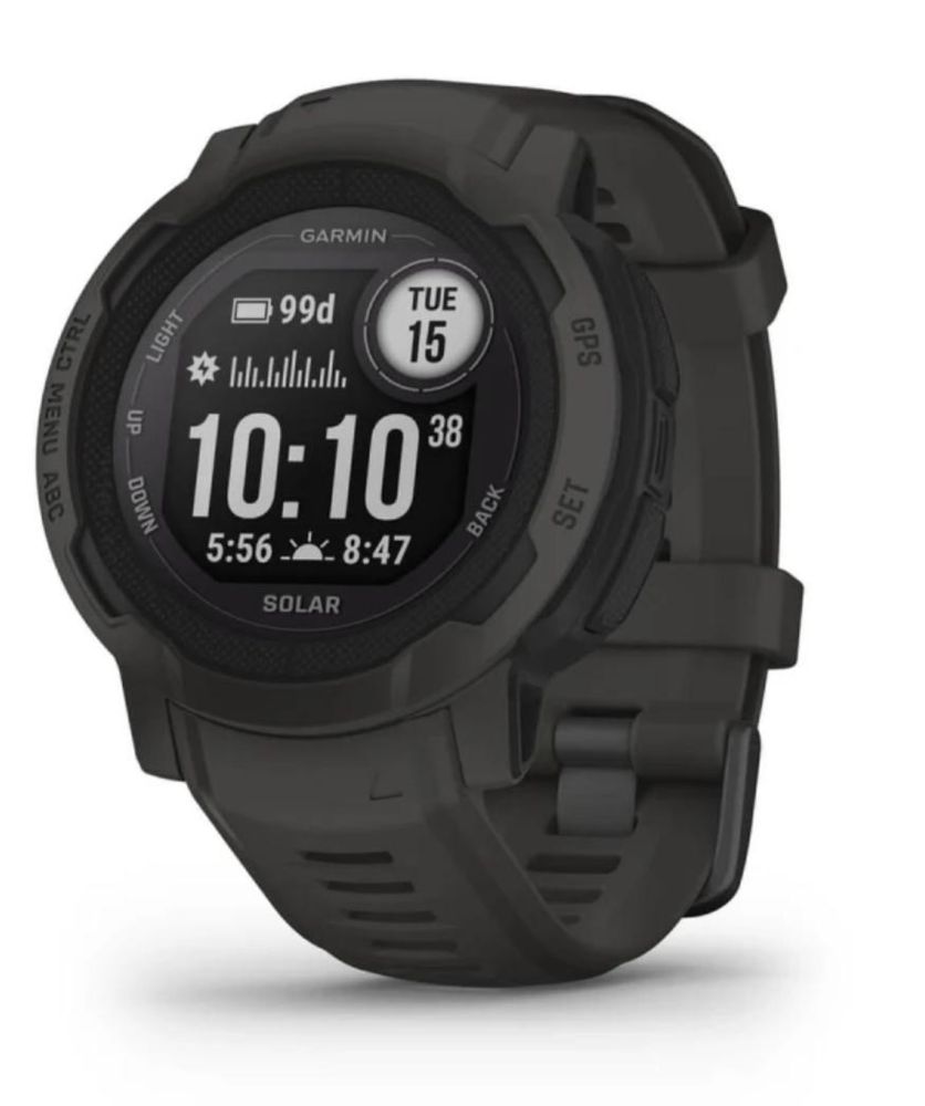 Smartwatch Garmin Instinct 2S Solar GPS Graphite Nou Transport Inclus