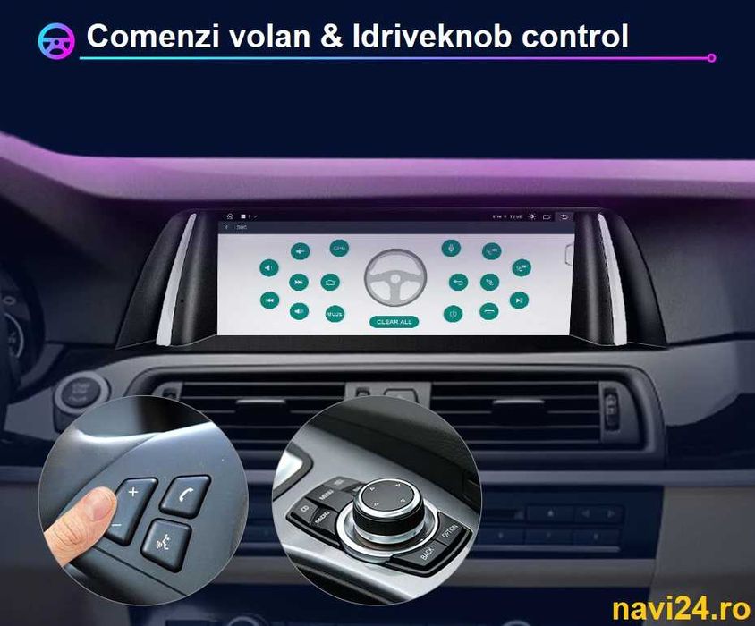 Navigatie BMW F10/F11, CIC/NBT,2011-2017 , Android 4/64GB