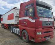 Ansamblu de Vanzare Cap Tractor (MAN TGA) + Semiremorca ( SREMA 55 m³)