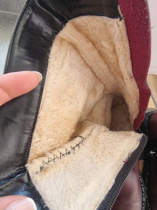 Боти за момиче 29 номер, естествена кожа