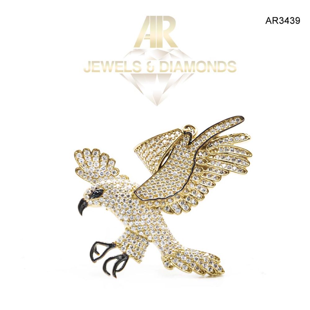 Pandantiv Aur 14 K model nou unisex ARJEWELS(AR3439)