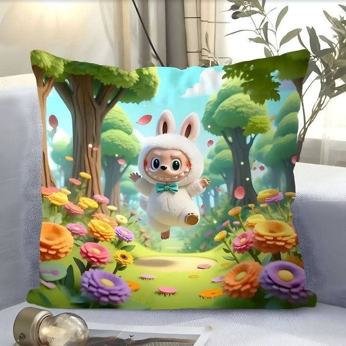 Подшка Labubu 50×50
Подушка Kuromi 60×40