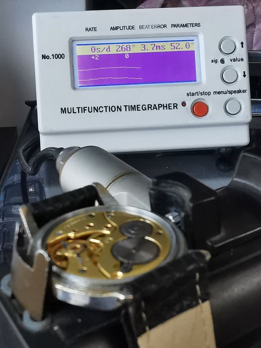 Ceas Zenith Sporto Int Manuala Funcționează Excelent!