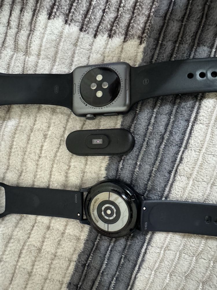 Продам смартчасы Apple watch series 1, mi band3, samsung watch active