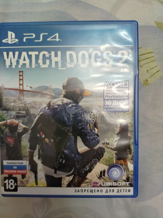 Игра на РS 4 WATCH DOGS 2
