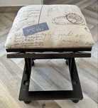 Scaun pentru incaltat pantofi cu design vintage