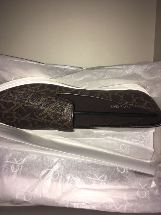 Pantofi slip-on Calvin Klein, absolut noi, in ambalajul original
