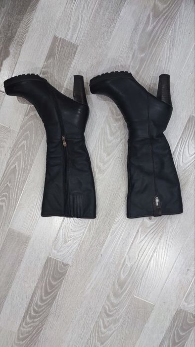 Сапоги кожаные 39р